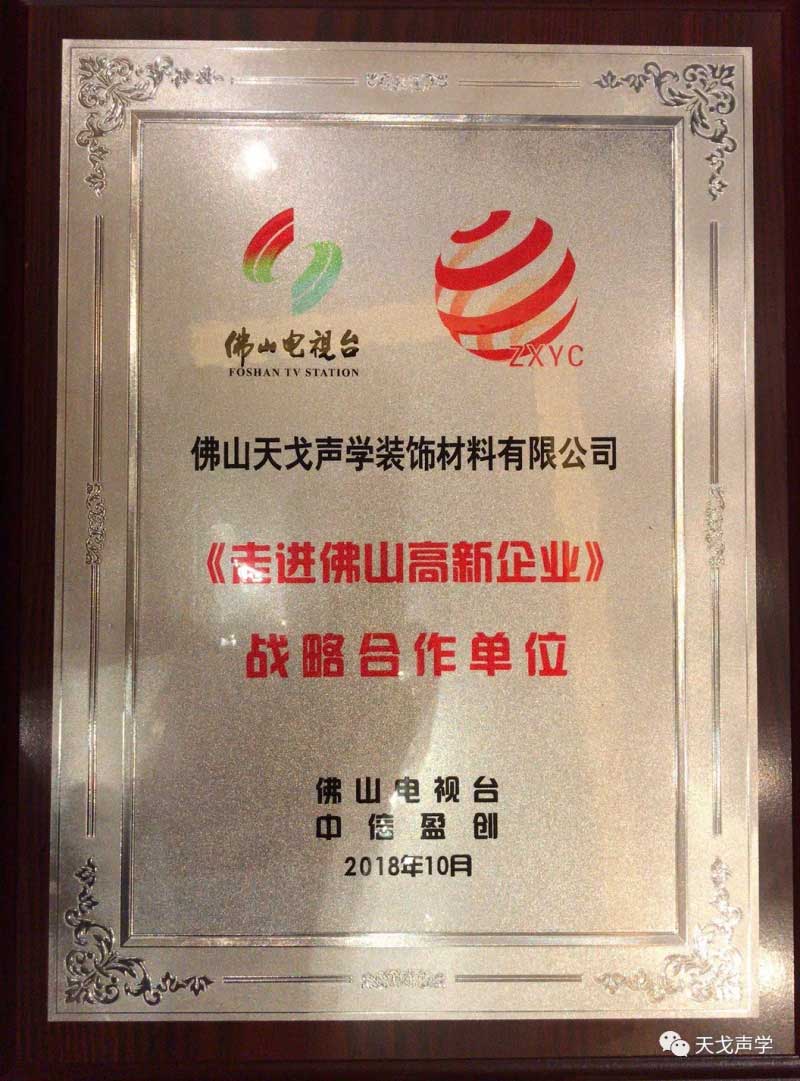 《走进佛山高新企业》战略合作单位